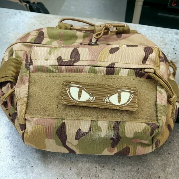 Патч / шеврон Cat Eyes Laser Cut койот на липучці 2199003913 фото