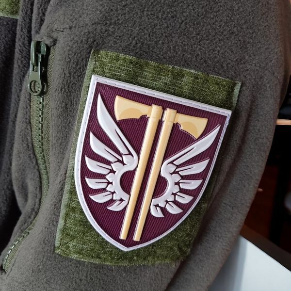 Патч / шеврон ЗСУ 77 окрема аеромобільна бригада новий 2113254825 фото
