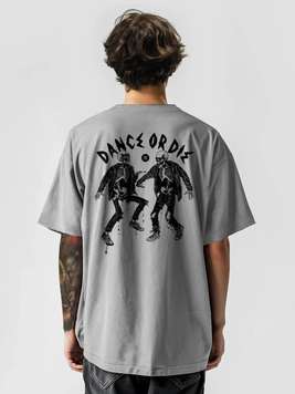 Футболка мужская оверсайз &laquo;Dance or Die&raquo; DOD-TMO_8 фото