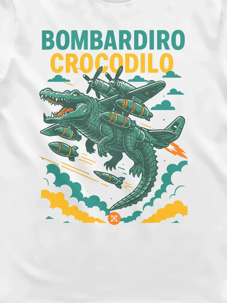 Футболка чоловіча "Bombardiro Crocodilo" BCR-TM фото