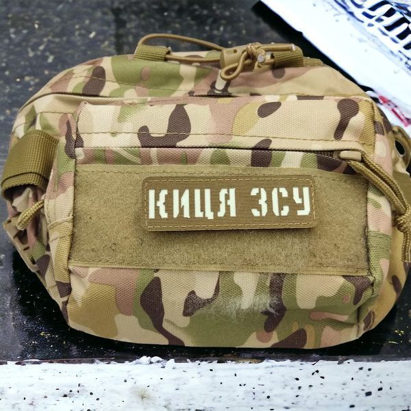 Патч / шеврон Киця ЗСУ Laser Cut койот 2199007106 фото