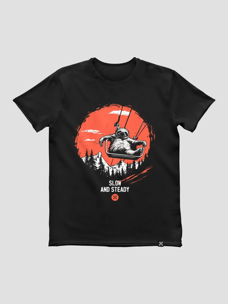 Футболка мужская &laquo;Slow and Steady&raquo; SAS-TM_13 фото