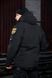 Куртка зимняя Хантер Софтшел флис Полиция черная 46 1722939951 фото 2