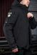 Куртка зимняя Хантер Софтшел флис Полиция черная 46 1722939951 фото 5