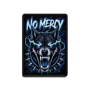 Патч / шеврон No mercy Wolf 3055393287 фото