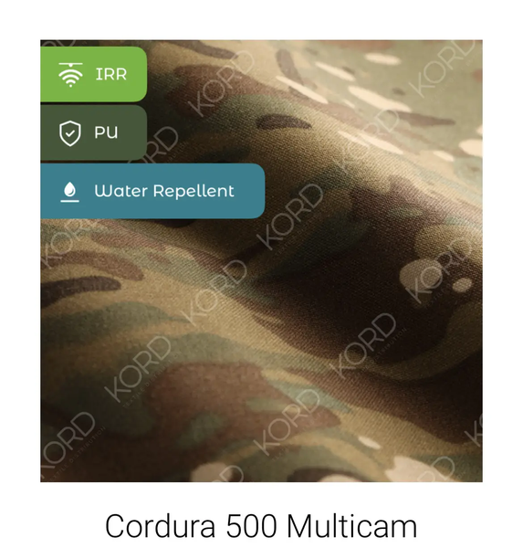 Подсумок на два магазина Мультикам (multicam) Cordura 500D Molle закрытый 2080370321 фото