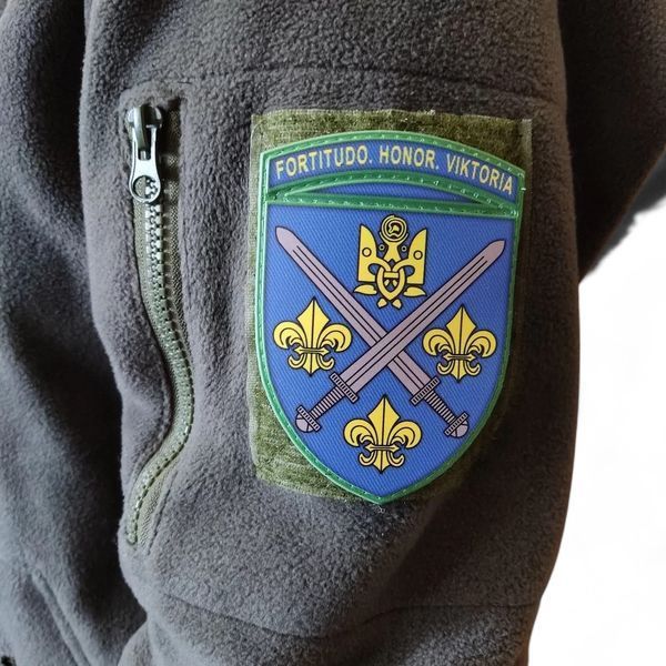 Патч / шеврон ЗСУ 155 ОМБр Fortitudo Honor Viktoria 2025 2773592856 фото