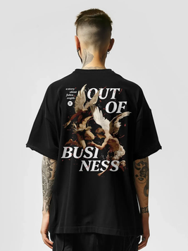 Футболка мужская оверсайз &laquo;Angels Out of Business&raquo; AOB-TMO_2 фото